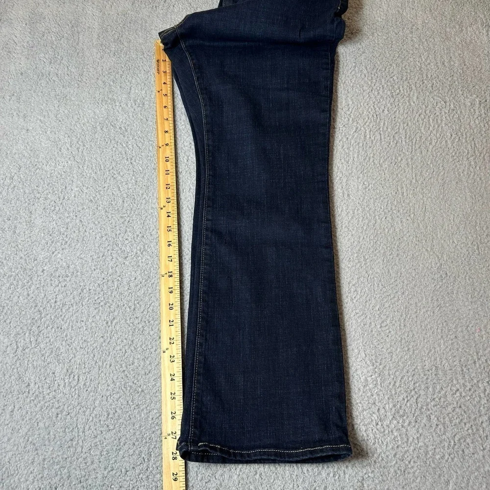 Levi's Jeans Womens 14S W32 L30 (Actual L28) Blue Low Rise Bootcut Dark Wash‎